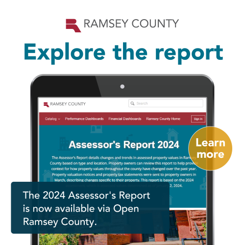 The 2024 Assessor's Report is now available via Open Ramsey County.