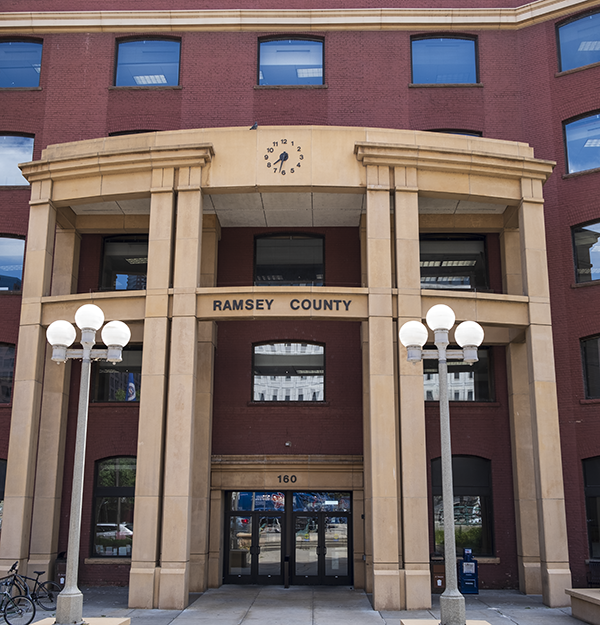 Government Center East building entrance