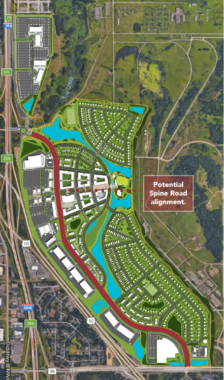 Rice Creek Commons Concept Plan