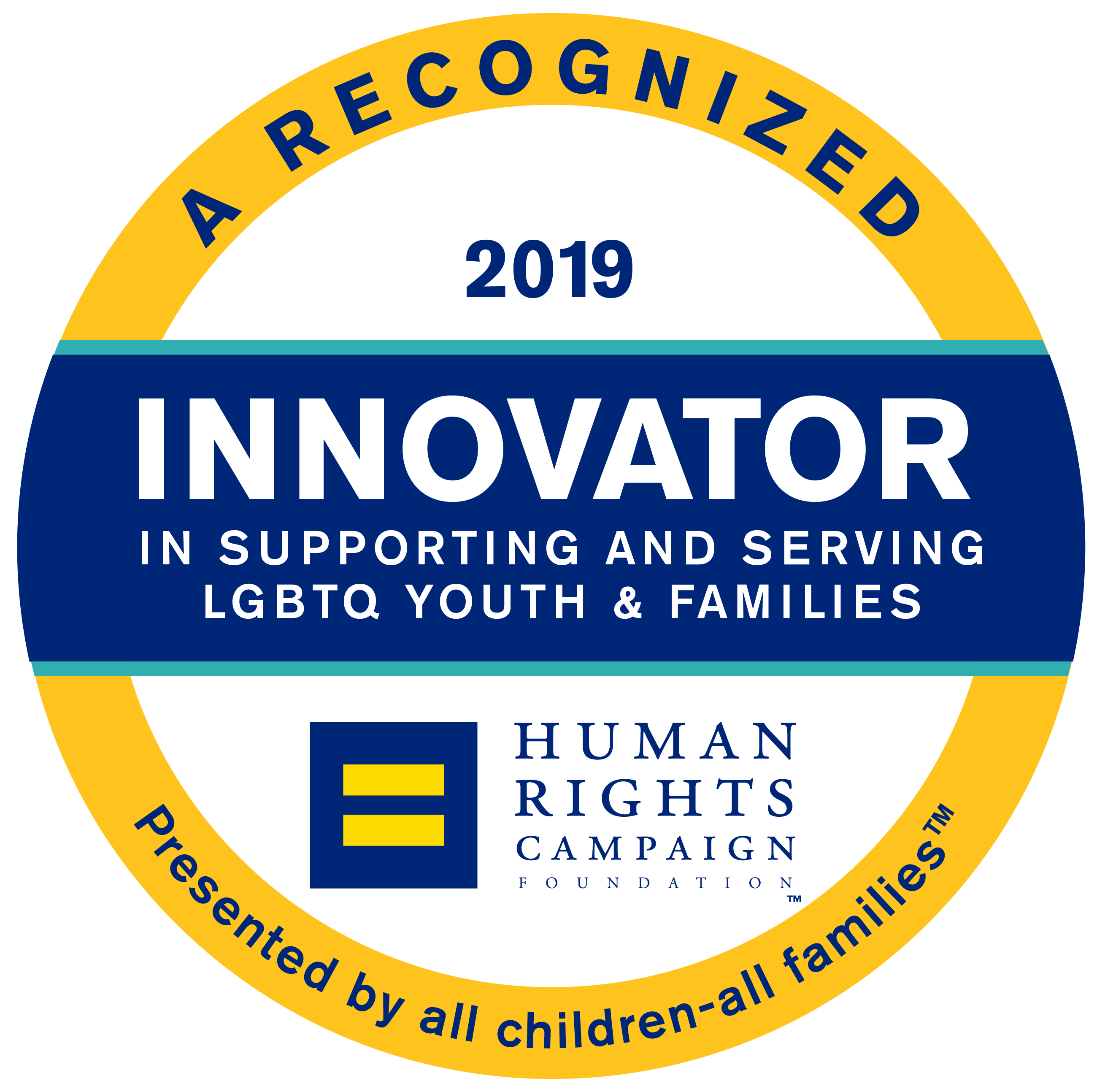Human Rights Campaign recognition emblem