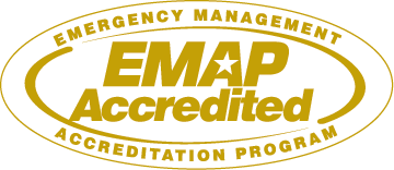 Emergency Management Accreditation Program (EMAP) certification seal