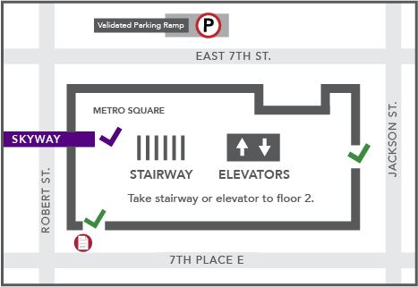 Floorplan for Metro Square