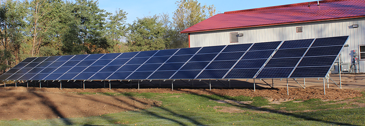 Image of a solar panel