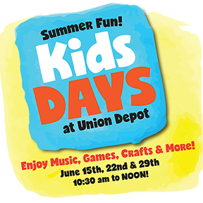 Kids Days at Union Depot logo