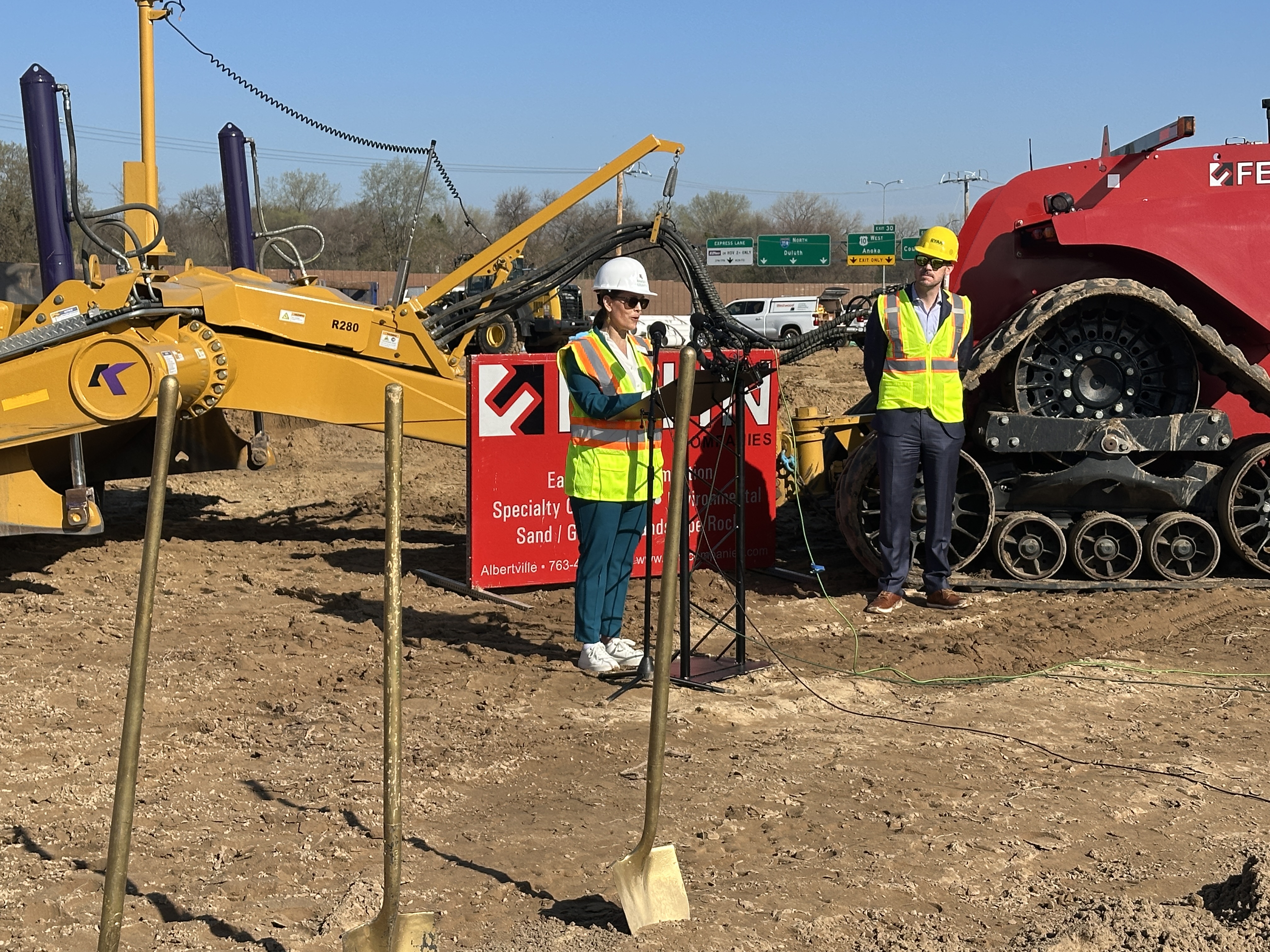 Rice Creek Commons groundbreaking