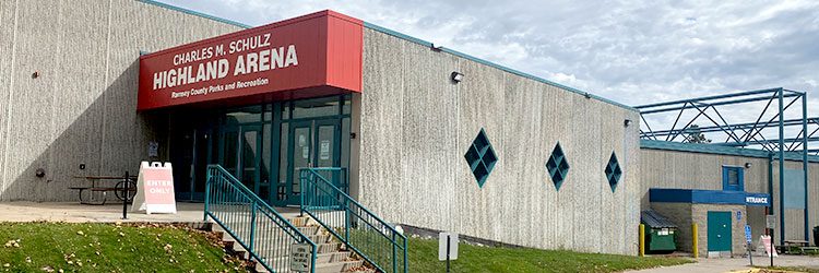 Highland Arena building exterior
