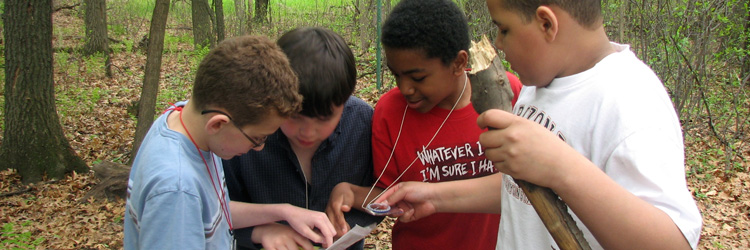 Orienteering at Tamarack Nature Center