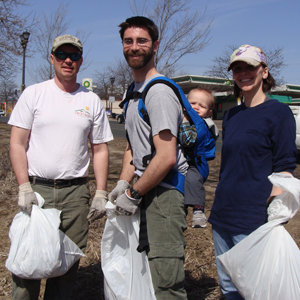 Volunteers help with cleanup at Battle Creek Regional Park Volunteers help with cleanup at Battle Creek Regional Park
