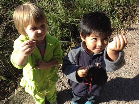 Preschool students at Tamarack Nature Center