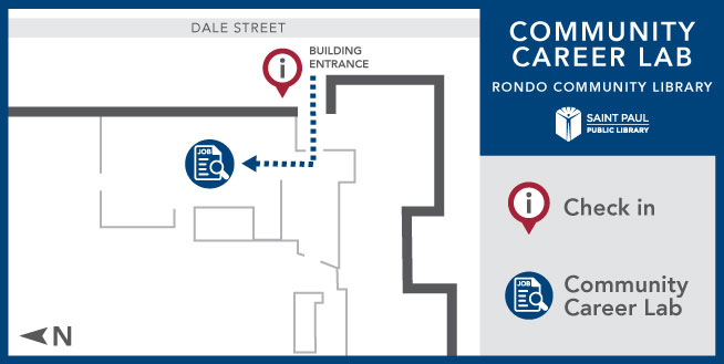 Rondo Community Library floorplan logo