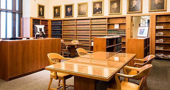 Ramsey County advisory board meeting room