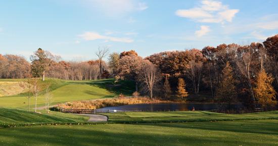 Keller Golf Course in fall