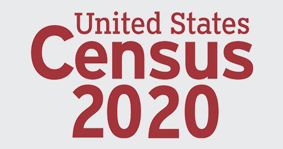 United States Census 2020 logo.