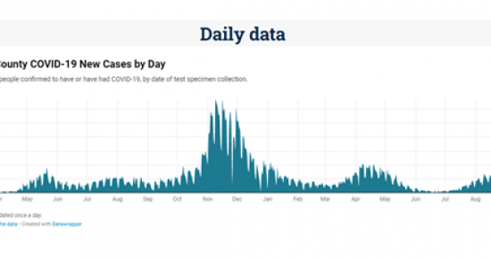 COVID daily data image