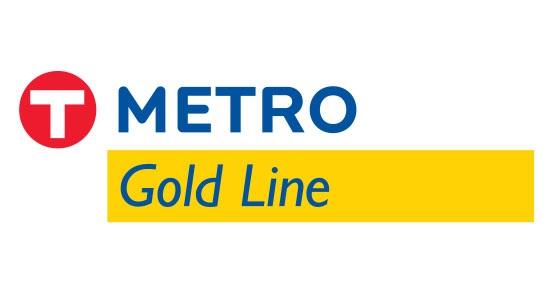 metro gold line logo