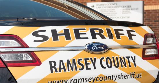 Ramsey County Sheriff squad car